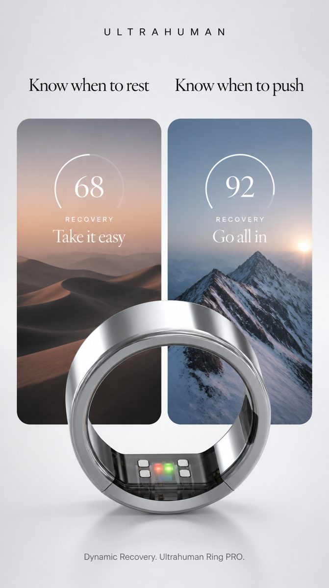 Ultrahuman ring ad sample